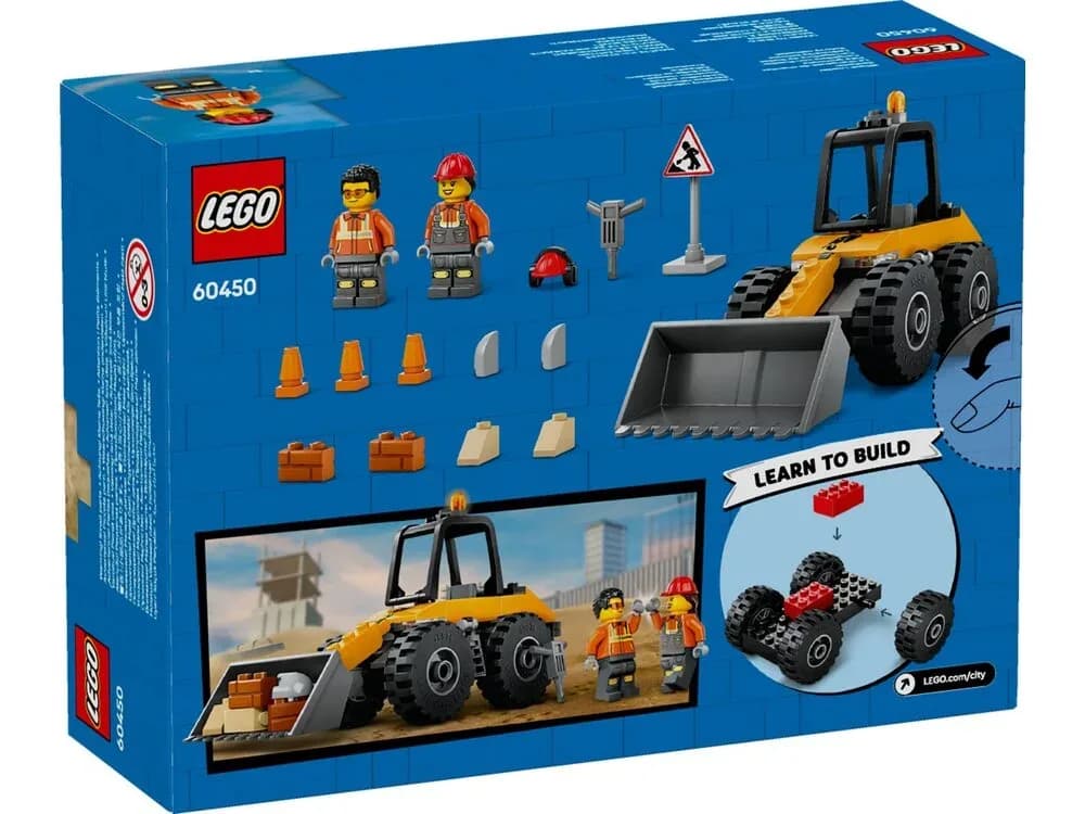 Конструктор Lego City Будівельний навантажувач 81дет 60450 фото 6 Конструктор Lego City Будівельний навантажувач 81дет 60450 фото 6
