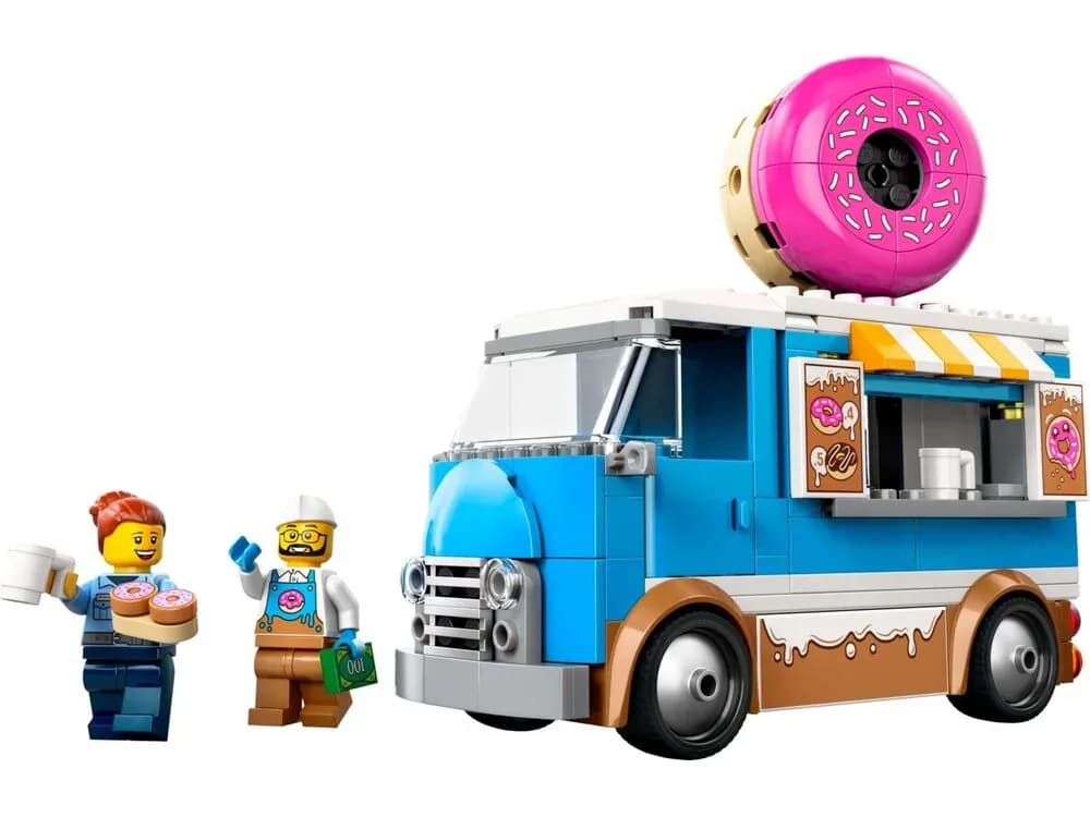 Конструктор Lego City Грузовик с пончиками 196дет 60452 фото 6 Конструктор Lego City Грузовик с пончиками 196дет 60452 фото 6