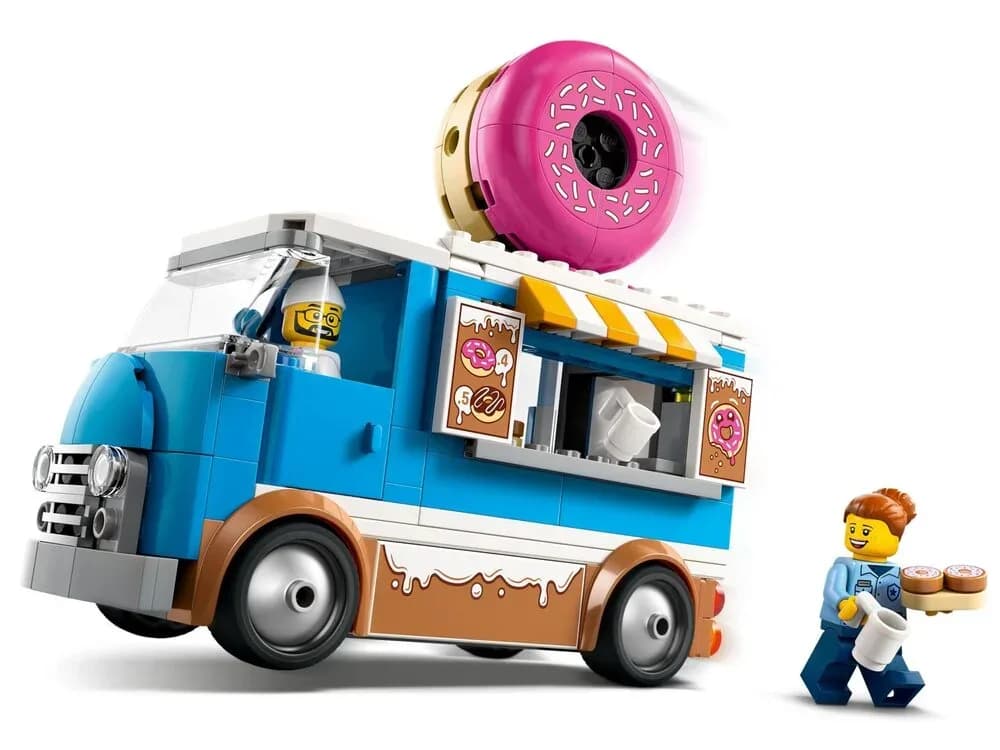Конструктор Lego City Грузовик с пончиками 196дет 60452 фото 5 Конструктор Lego City Грузовик с пончиками 196дет 60452 фото 5