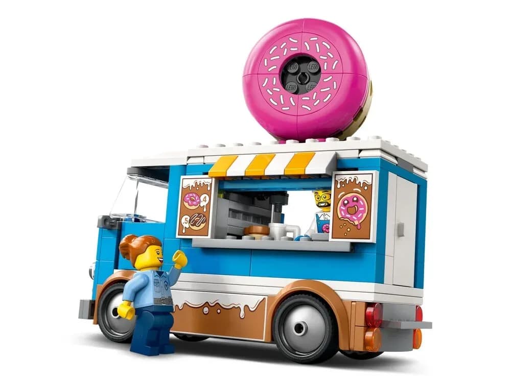 Конструктор Lego City Грузовик с пончиками 196дет 60452 фото 4 Конструктор Lego City Грузовик с пончиками 196дет 60452 фото 4