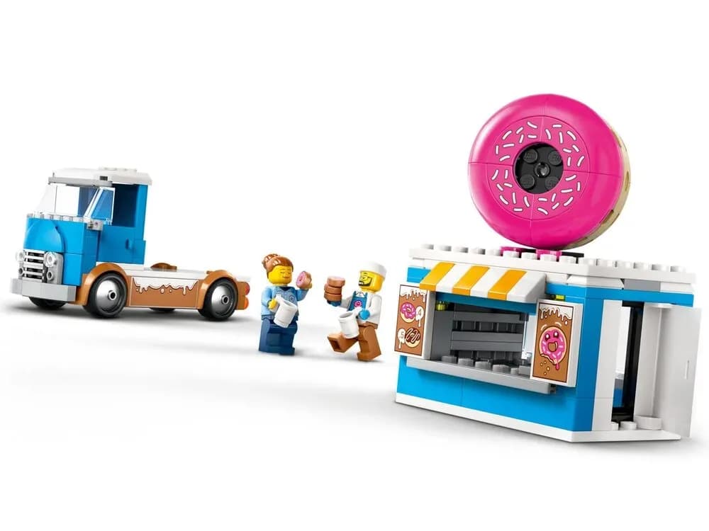 Конструктор Lego City Грузовик с пончиками 196дет 60452 фото 7 Конструктор Lego City Грузовик с пончиками 196дет 60452 фото 7