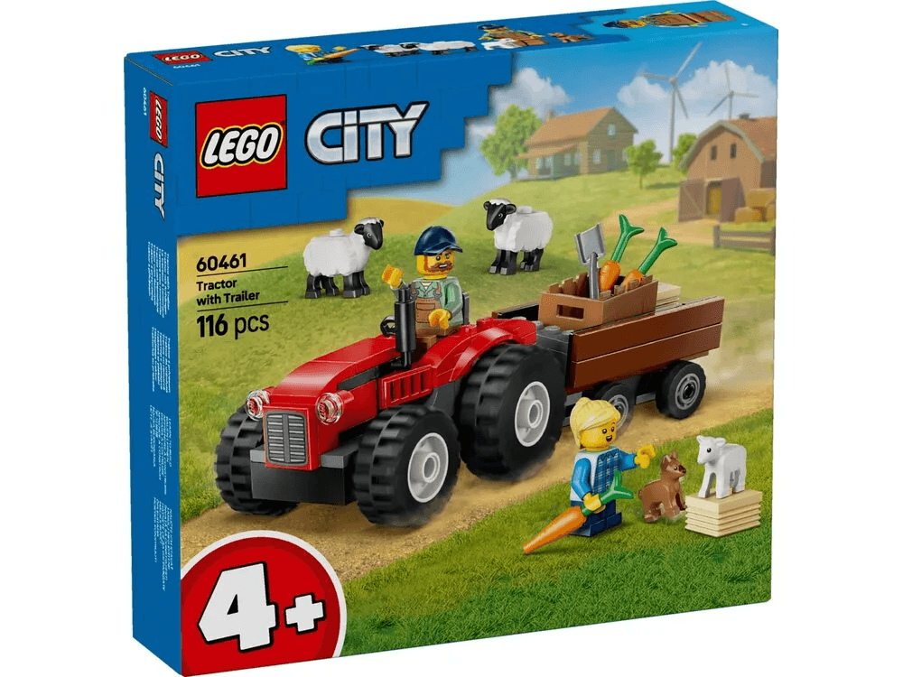 Конструктор Lego City Трактор із причепом і вівцями 116дет 60461 Конструктор Lego City Трактор із причепом і вівцями 116дет 60461