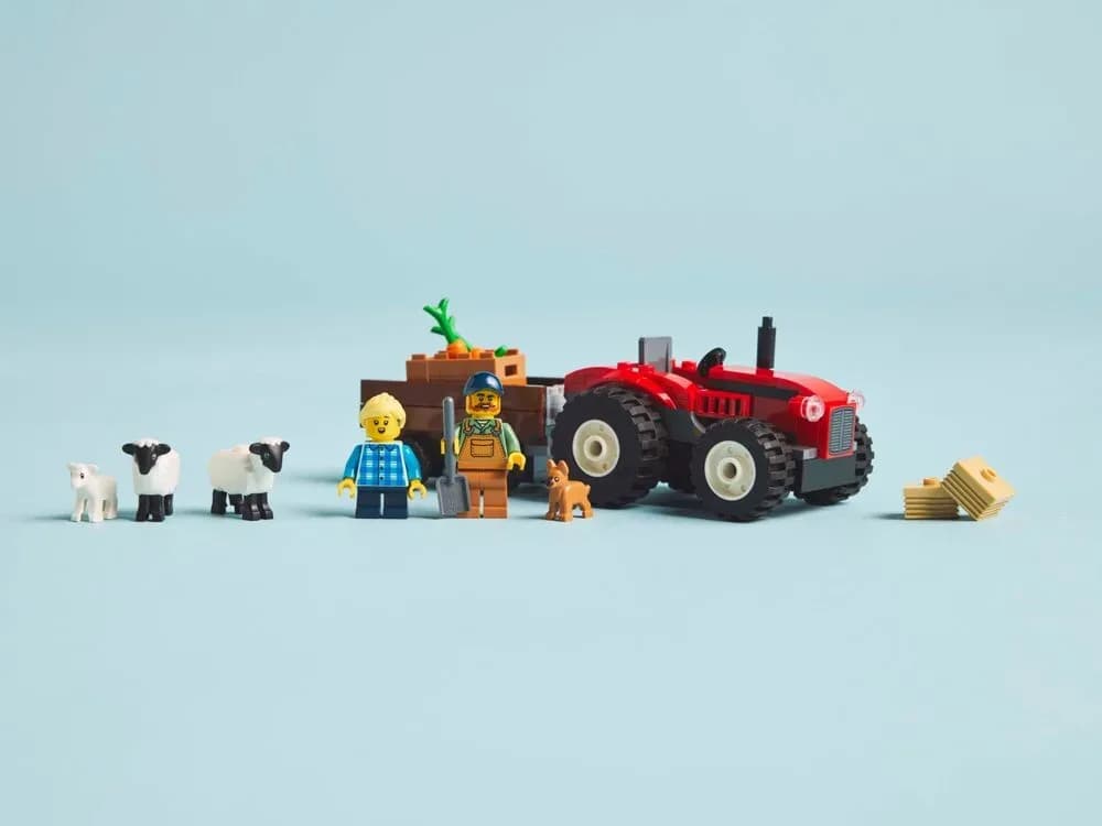 Конструктор Lego City Трактор із причепом і вівцями 116дет 60461 фото 5 Конструктор Lego City Трактор із причепом і вівцями 116дет 60461 фото 5