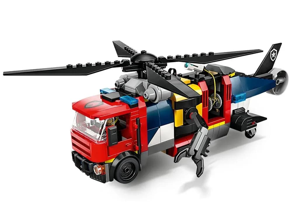 Конструктор Lego City Ремикс вертолетов, пожарных машин и подводных лодок 874дет 60462 фото 3
