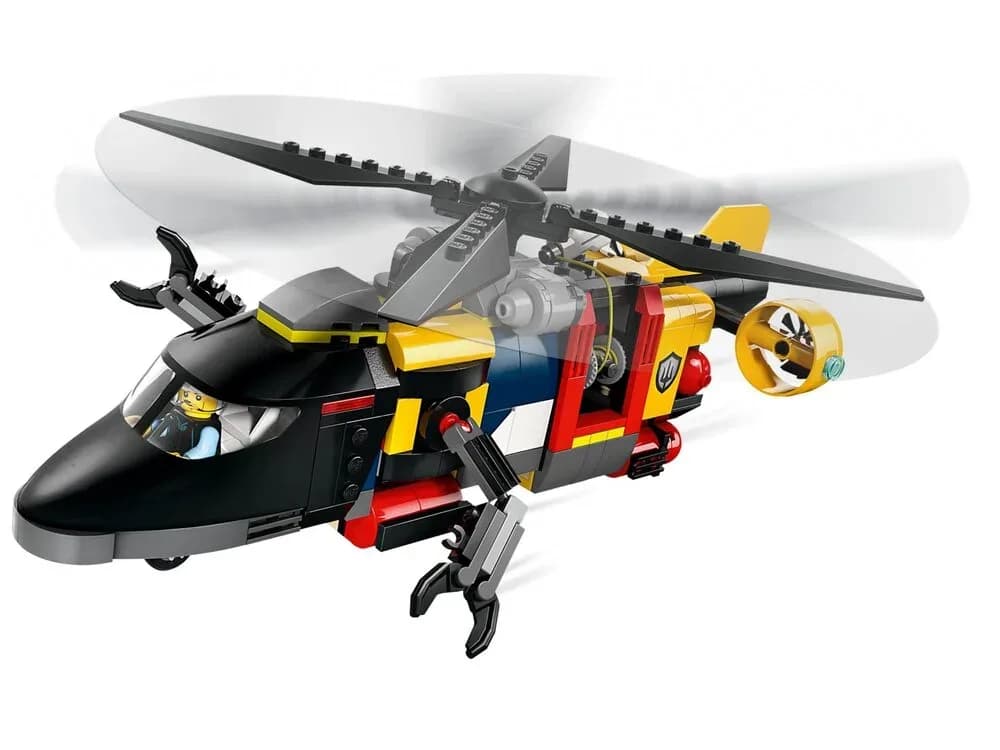 Конструктор Lego City Ремикс вертолетов, пожарных машин и подводных лодок 874дет 60462 фото 7 Конструктор Lego City Ремикс вертолетов, пожарных машин и подводных лодок 874дет 60462 фото 7