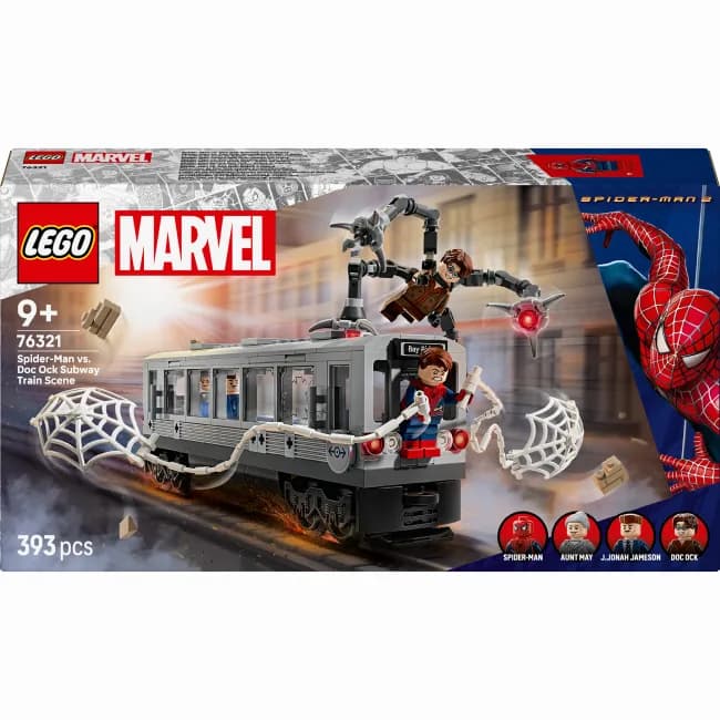 Конструктор Lego Super Heroes Людина-Павук проти Дока Ока: Сцена в метро 393дет 76321 фото 2
