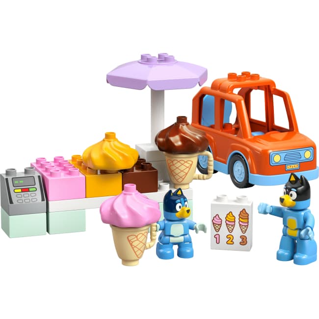 Конструктор Lego Duplo Подорож із морозивом із Блуї 22дет 10458