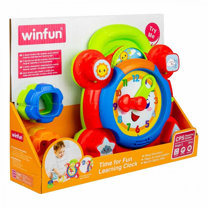 Сортер WinFun Годинник 0675-NL фото 4 Сортер WinFun Годинник 0675-NL фото 4
