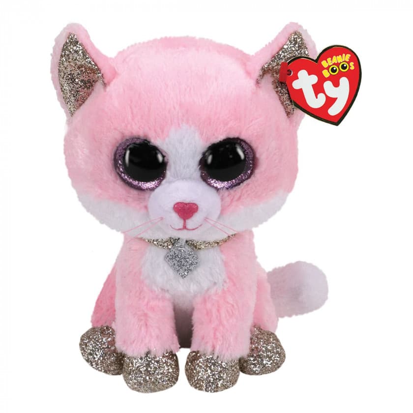Игрушка мягкая TY Розовый котенок Фиона 15см 36366 Игрушка мягкая TY Розовый котенок Фиона 15см 36366