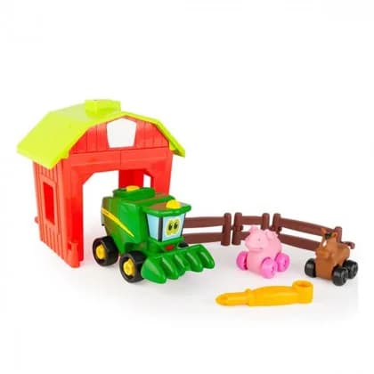 Набор игровой John Deere Собери трактор с загоном 47210 фото 2 Набор игровой John Deere Собери трактор с загоном 47210 фото 2
