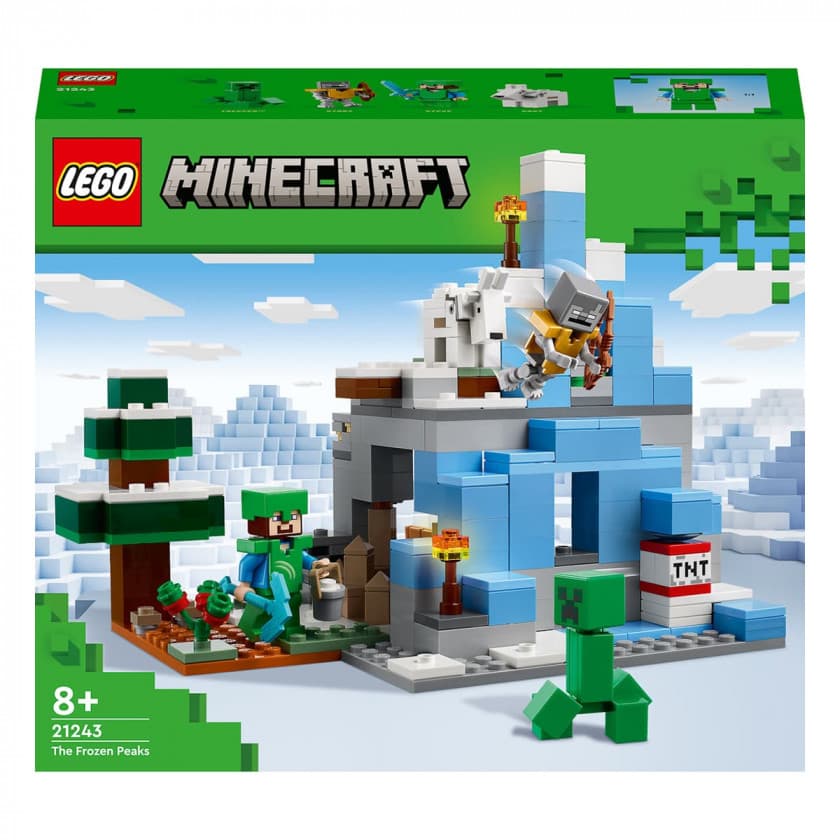 Конструктор Lego Minecraft Замерзшие верхушки 304дет 21243 Конструктор Lego Minecraft Замерзшие верхушки 304дет 21243
