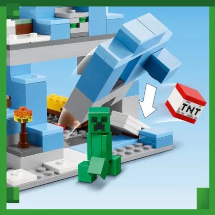 Конструктор Lego Minecraft Замерзшие верхушки 304дет 21243 фото 8 Конструктор Lego Minecraft Замерзшие верхушки 304дет 21243 фото 8