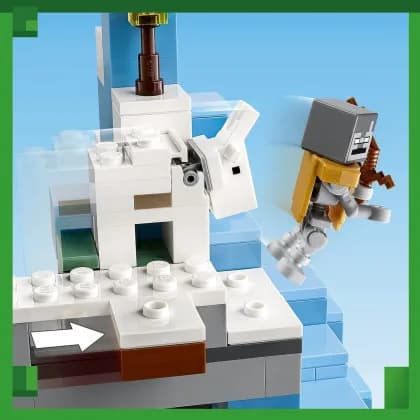 Конструктор Lego Minecraft Замерзшие верхушки 304дет 21243 фото 5 Конструктор Lego Minecraft Замерзшие верхушки 304дет 21243 фото 5
