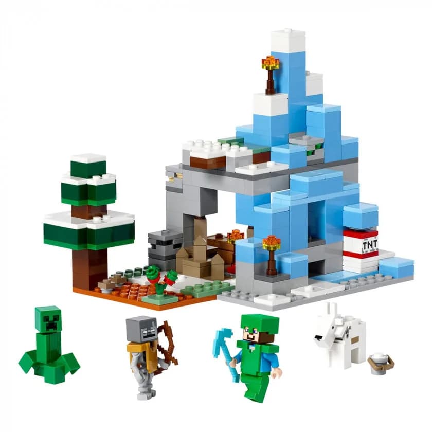 Конструктор Lego Minecraft Замерзшие верхушки 304дет 21243 фото 3 Конструктор Lego Minecraft Замерзшие верхушки 304дет 21243 фото 3