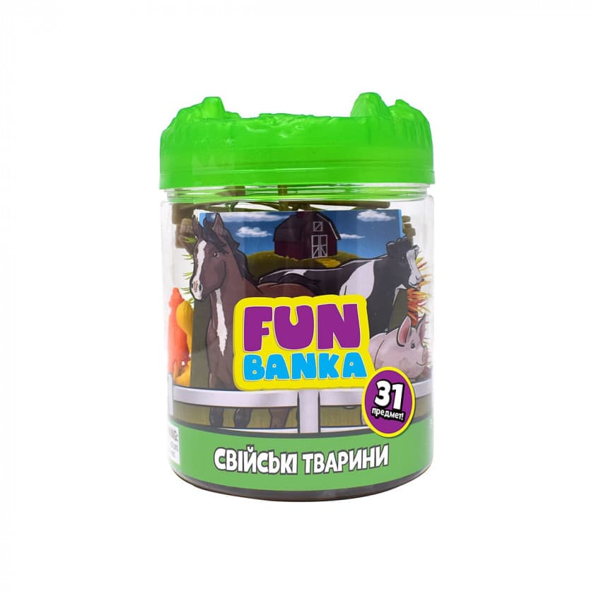 Ігровий набір Fun Banka Свійські тварини 320386-UA