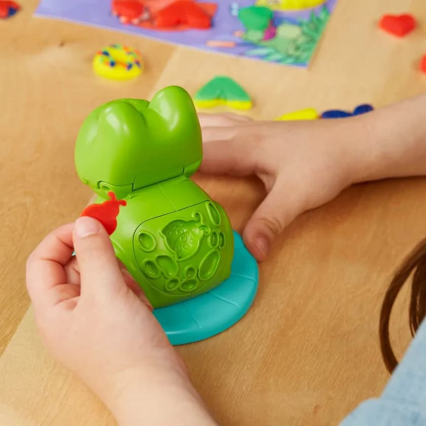 Набір для ліплення Play-Doh Жабка та кольори F6926 фото 9 Набір для ліплення Play-Doh Жабка та кольори F6926 фото 9