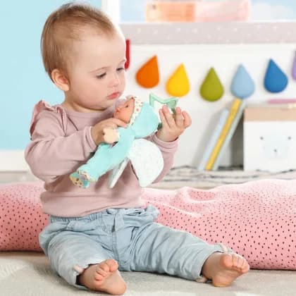 Пупс ZAPF Baby Born Голубой ангелочек 18см 832295-1 фото 5 Пупс ZAPF Baby Born Голубой ангелочек 18см 832295-1 фото 5