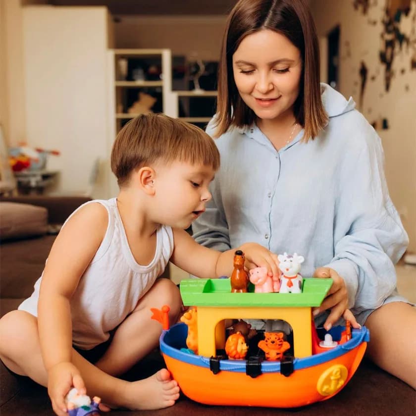Ігровий набір Kiddi Smart Ковчег Ноя 063404 фото 9 Ігровий набір Kiddi Smart Ковчег Ноя 063404 фото 9