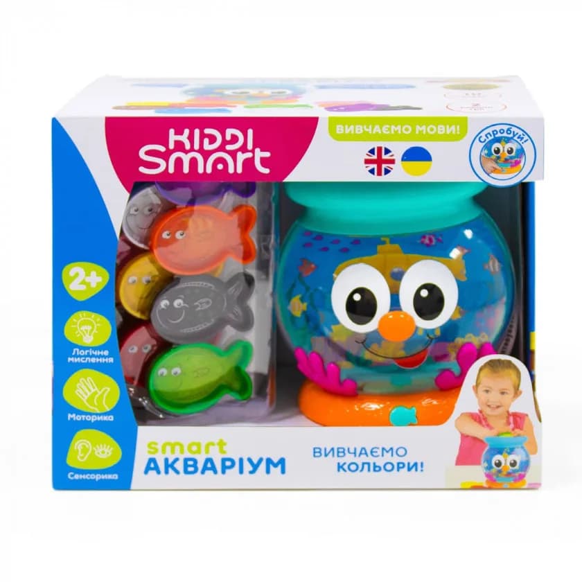 Іграшка навчальна Kiddi Smart Smart-Акваріум 207659 фото 9 Іграшка навчальна Kiddi Smart Smart-Акваріум 207659 фото 9
