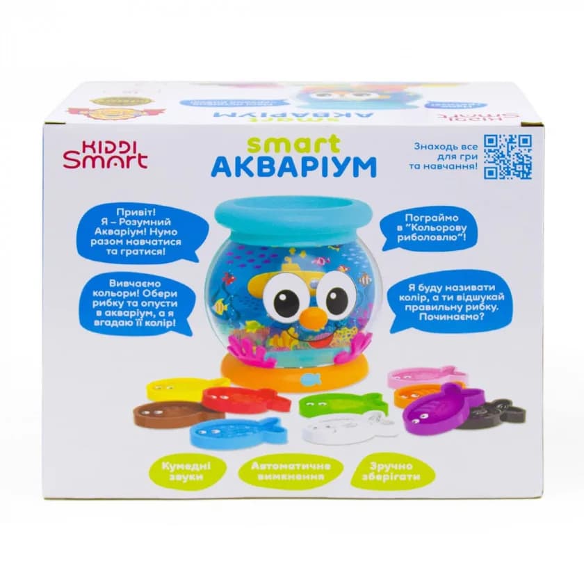 Іграшка навчальна Kiddi Smart Smart-Акваріум 207659 фото 10 Іграшка навчальна Kiddi Smart Smart-Акваріум 207659 фото 10