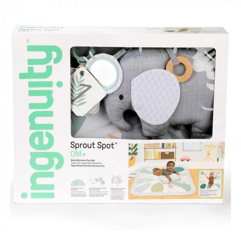 Коврик развивющий Ingenuity Sprout Spot 12811 Коврик развивющий Ingenuity Sprout Spot 12811