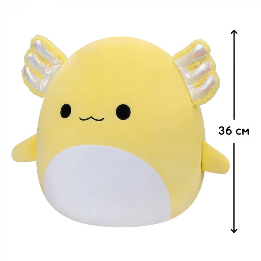 Игрушка мягкая Squishmallows Аксолотль Трентон 36см SQCR03222 фото 2 Игрушка мягкая Squishmallows Аксолотль Трентон 36см SQCR03222 фото 2