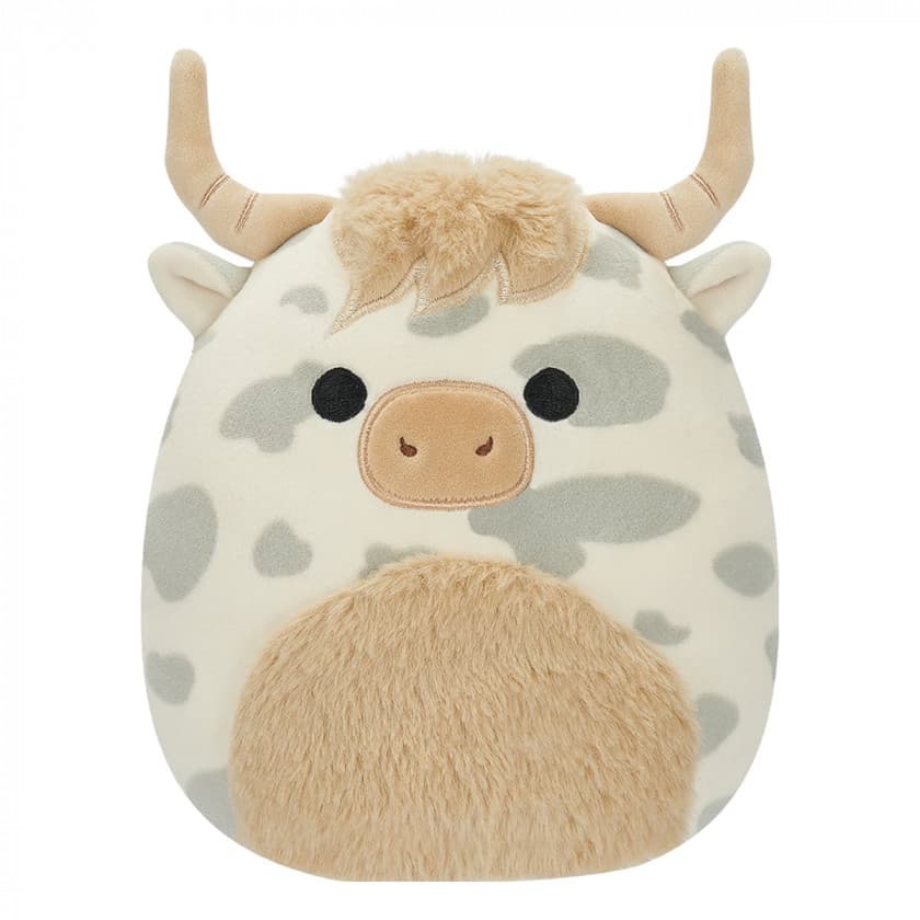 Игрушка мягкая Squishmallows Корова Борса 19см SQCR04117