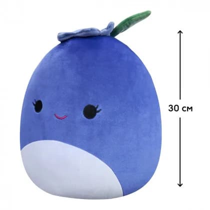 Игрушка мягкая Squishmallows Черника Блуби 30см SQCR04144 фото 2