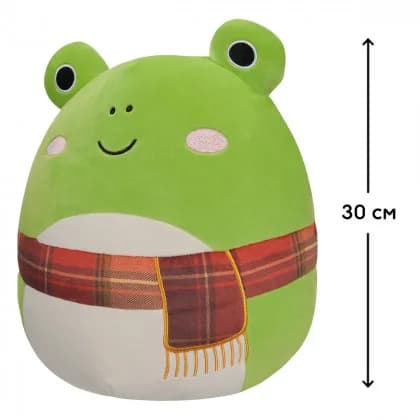 Игрушка мягкая Squishmallows Лягушка Венди 30см SQCR04157 фото 2 Игрушка мягкая Squishmallows Лягушка Венди 30см SQCR04157 фото 2