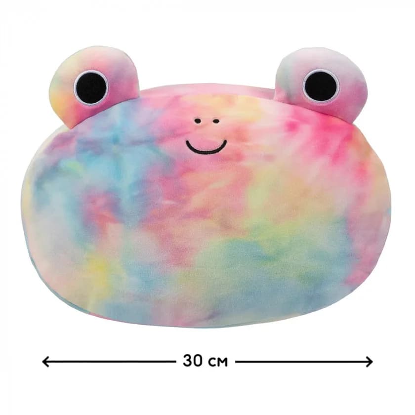 Іграшка м'яка Squishmallows Жабка Карліто 30см SQCR04195 фото 2 Іграшка м'яка Squishmallows Жабка Карліто 30см SQCR04195 фото 2
