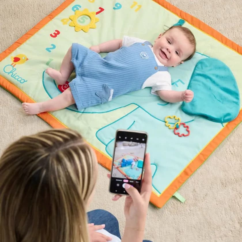 Килимок м'який Chicco Перші світлини 11548.00 фото 5 Килимок м'який Chicco Перші світлини 11548.00 фото 5