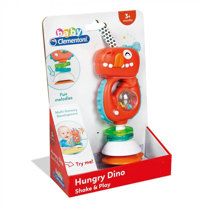 Игрушка развивающая на стол Clementoni Голодный Дино 17330 Игрушка развивающая на стол Clementoni Голодный Дино 17330