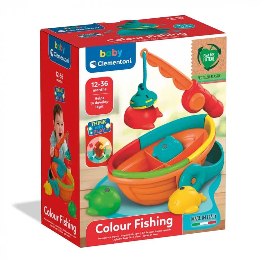 Игрушка для купания Clementoni Яркая рыбалка 17688 фото 2 Игрушка для купания Clementoni Яркая рыбалка 17688 фото 2