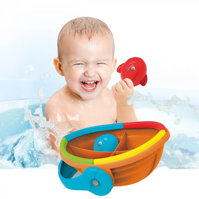 Игрушка для купания Clementoni Яркая рыбалка 17688 фото 6 Игрушка для купания Clementoni Яркая рыбалка 17688 фото 6