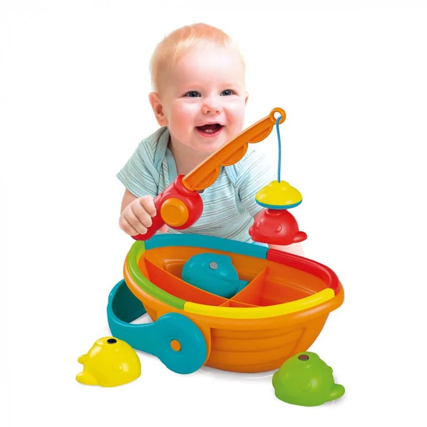 Игрушка для купания Clementoni Яркая рыбалка 17688 фото 4 Игрушка для купания Clementoni Яркая рыбалка 17688 фото 4
