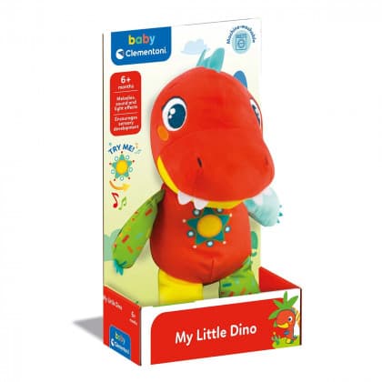 Игрушка мягкая Clementoni My Little Dinosaur 17847 Игрушка мягкая Clementoni My Little Dinosaur 17847