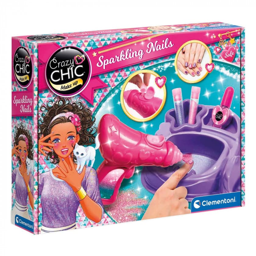 Набор для маникюра Clementoni Sparkling Nails 15179