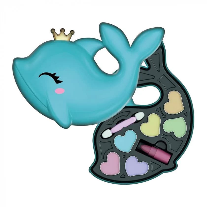 Набор детской косметики для макияжа Clementoni Lovely Make Up. Dolphin 18630 фото 5 Набор детской косметики для макияжа Clementoni Lovely Make Up. Dolphin 18630 фото 5