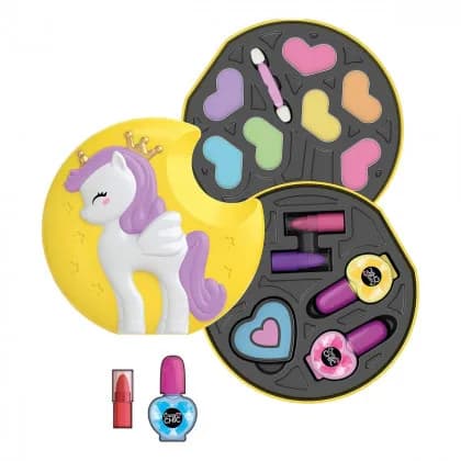 Набір дитячої косметики для макіяжу Clementoni Lovely Make Up. Unicorn 18643 фото 3