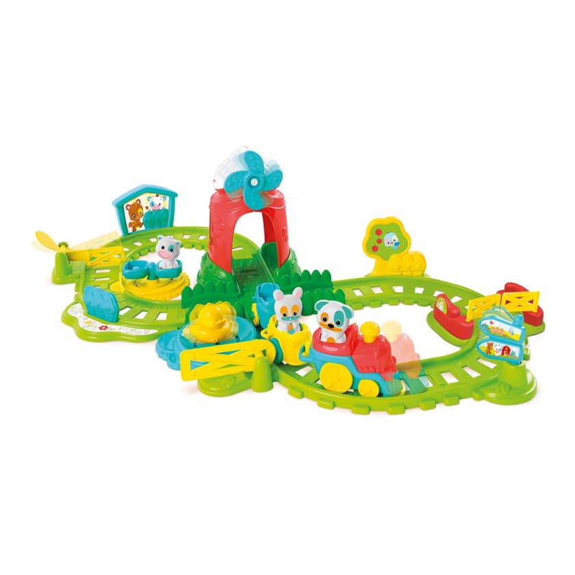 Игрушка интерактивная Clementoni Фермерский поезд 17385