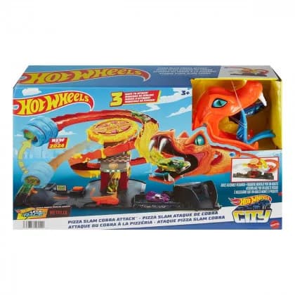 Трек Hot Wheels Атака кобры HTN81 фото 5 Трек Hot Wheels Атака кобры HTN81 фото 5