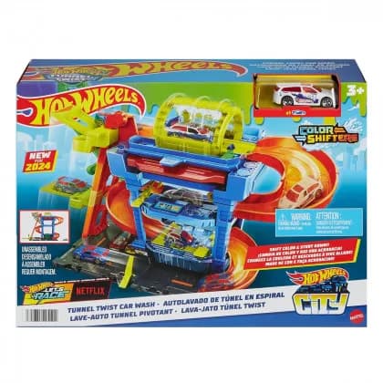 Трек Hot Wheels Автомийка: Шалені віражі HTN80 фото 5 Трек Hot Wheels Автомийка: Шалені віражі HTN80 фото 5