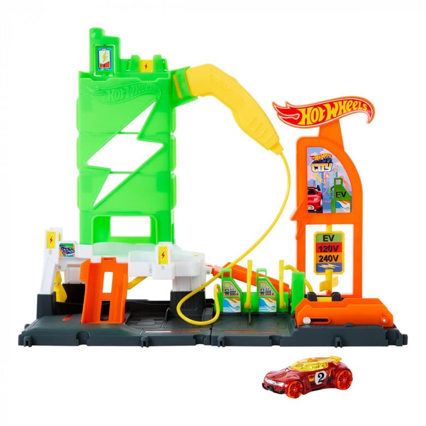 Набор игровой Hot Wheels Заправочная станция для суперзарядки HTN79 Набор игровой Hot Wheels Заправочная станция для суперзарядки HTN79