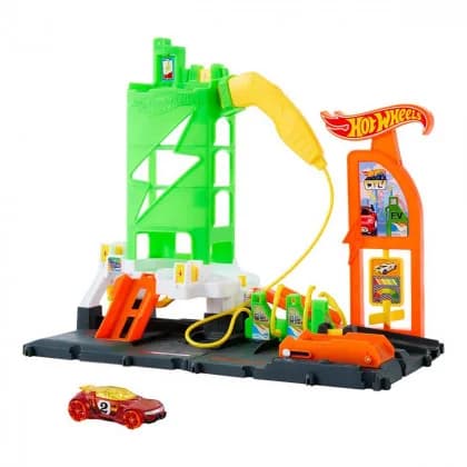Набор игровой Hot Wheels Заправочная станция для суперзарядки HTN79 фото 2 Набор игровой Hot Wheels Заправочная станция для суперзарядки HTN79 фото 2