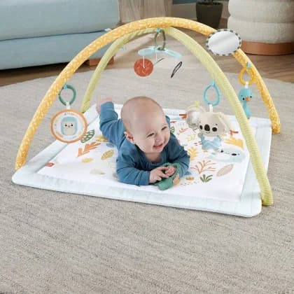Коврик игровой с дугами Fisher-price Первые прикосновения ребенка HRB15 фото 5