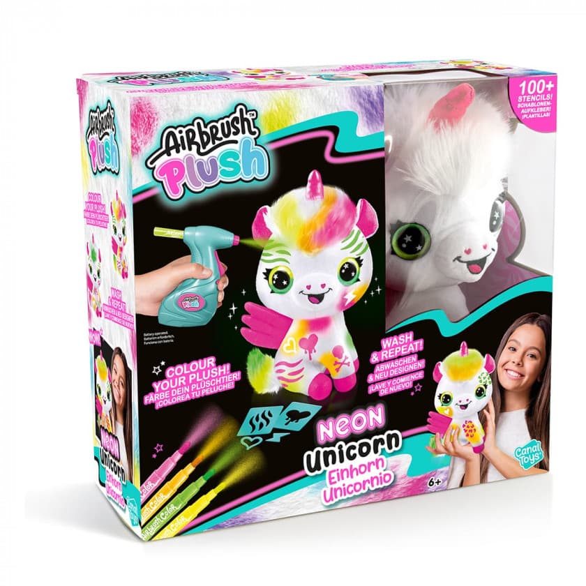 Набір для творчості Canal Toys DIY Airbrush Єдиноріг Космік з сяючим рогом AIR028 Набір для творчості Canal Toys DIY Airbrush Єдиноріг Космік з сяючим рогом AIR028