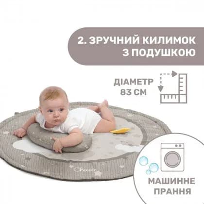 Килимок з дугами і мобілем Chicco Enjoy Colours Gym 09866.00 фото 7 Килимок з дугами і мобілем Chicco Enjoy Colours Gym 09866.00 фото 7