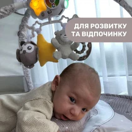 Килимок з дугами і мобілем Chicco Enjoy Colours Gym 09866.00 фото 9 Килимок з дугами і мобілем Chicco Enjoy Colours Gym 09866.00 фото 9