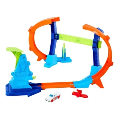 Трек Hot Wheels Чемпион невероятных прыжков JFH36 фото 3 Трек Hot Wheels Чемпион невероятных прыжков JFH36 фото 3