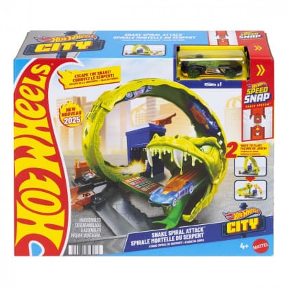 Набор игровой Hot Wheels Спиральная атака Змеи JBM63